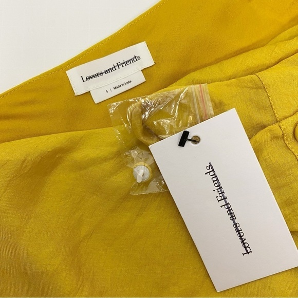 Lovers and Friends Ana Dress in Yellow Size S - Picture 11 of 15